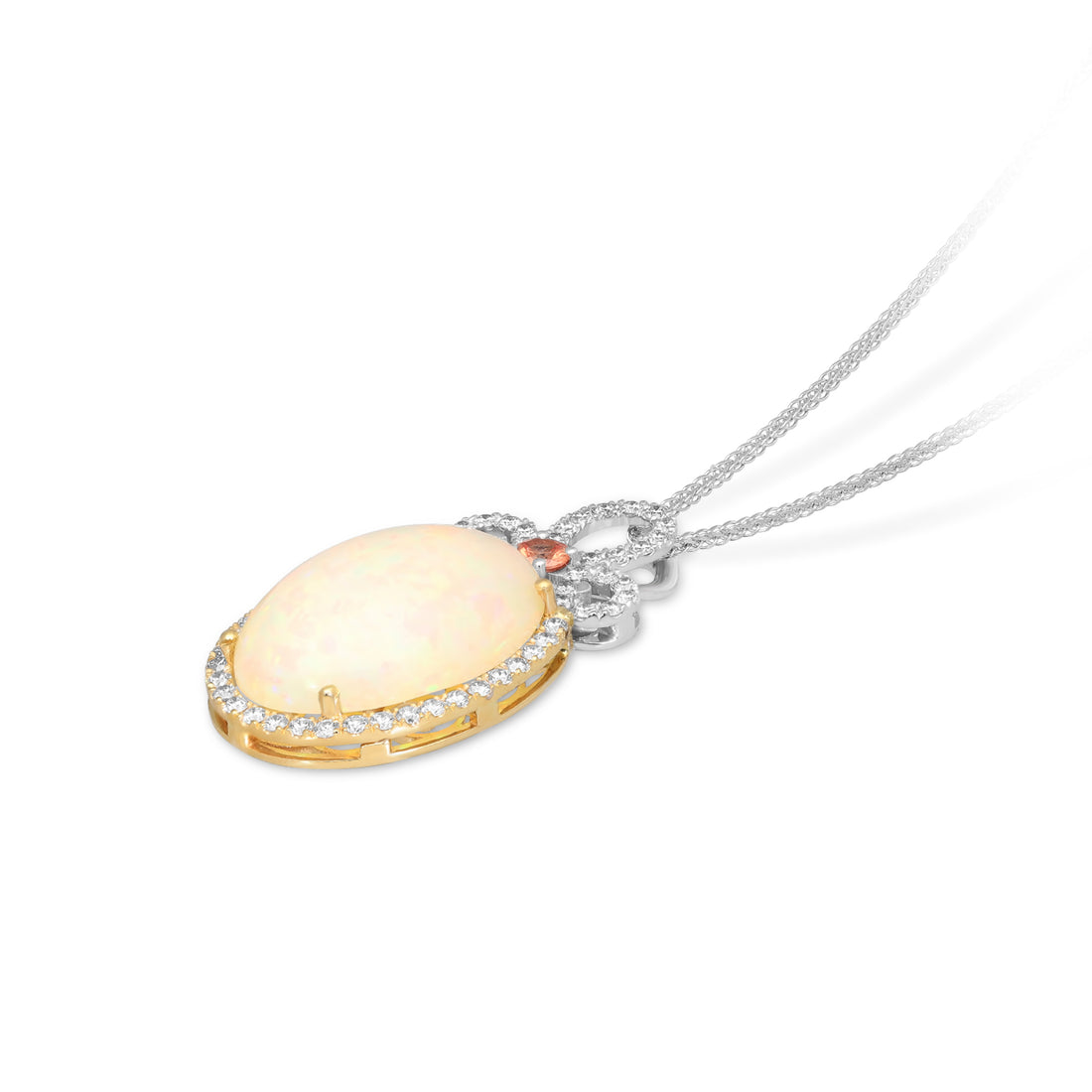 Oval Cut Opal Pendant  - 13.5 Carat