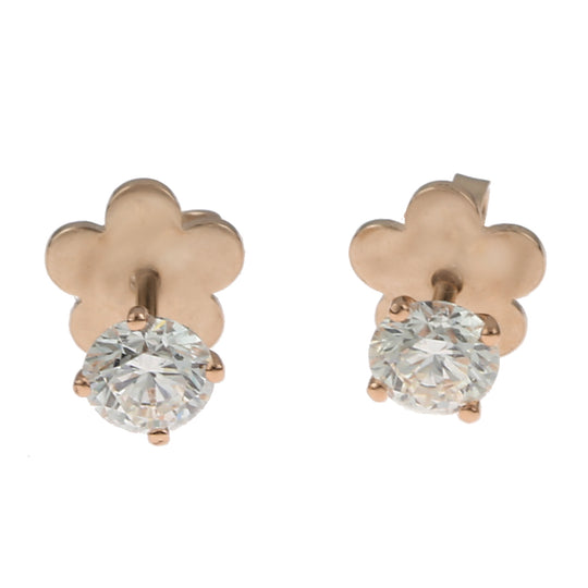 Classic Diamond Solitaire Studs - 1 Carat