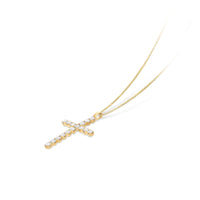 Small Diamond Cross Pendant - .68 Carat