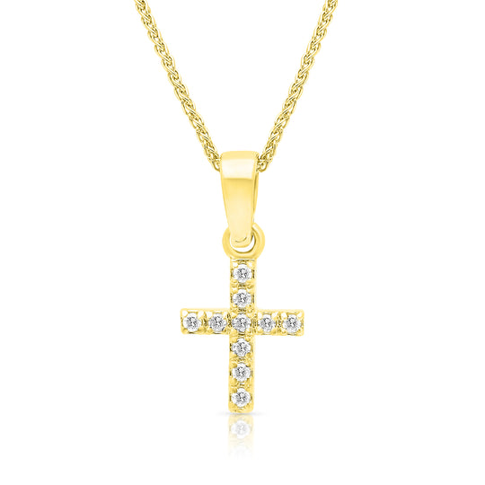 Extra Miniature Cross Pendant