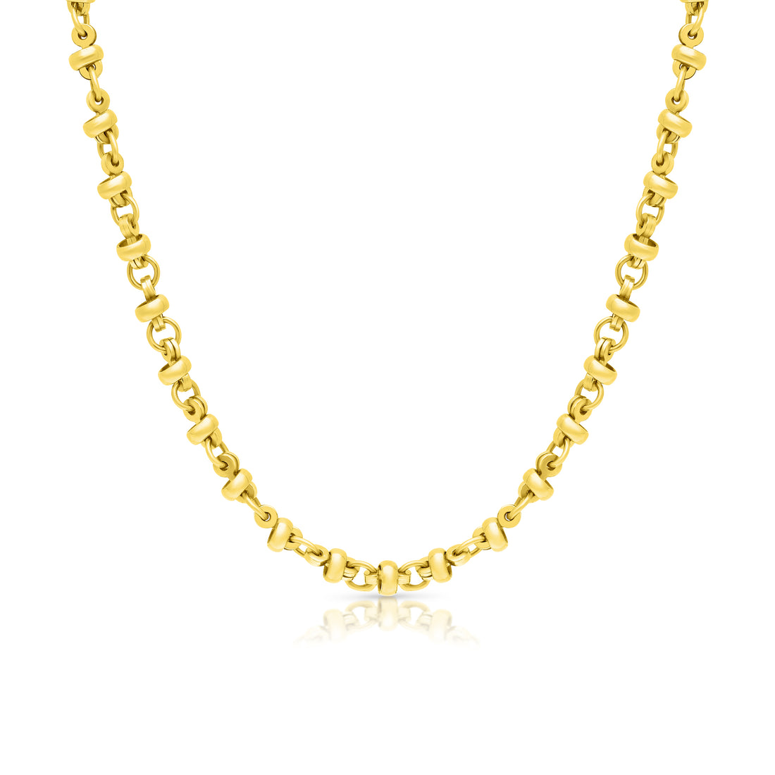 Yellow Gold Chain Necklace