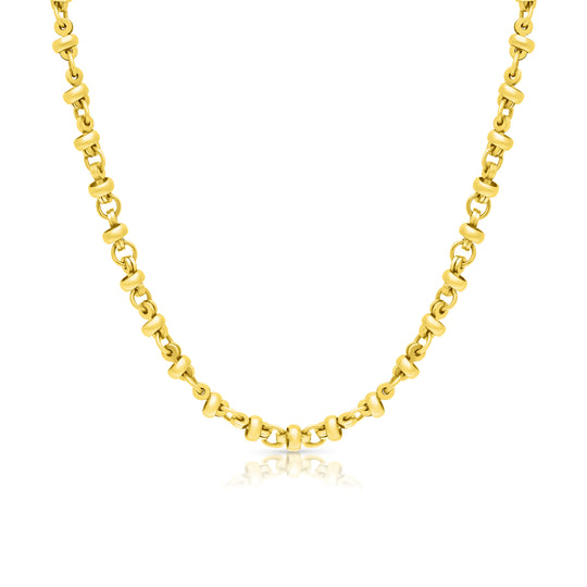 Yellow Gold Chain Necklace
