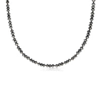 Black Diamond Beaded Necklace - 53 Carat