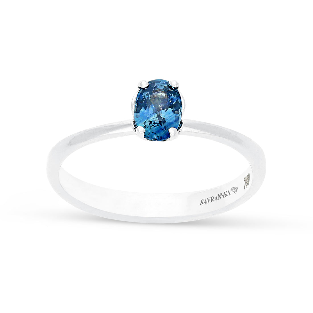 Blue Sapphire Birthstone Ring