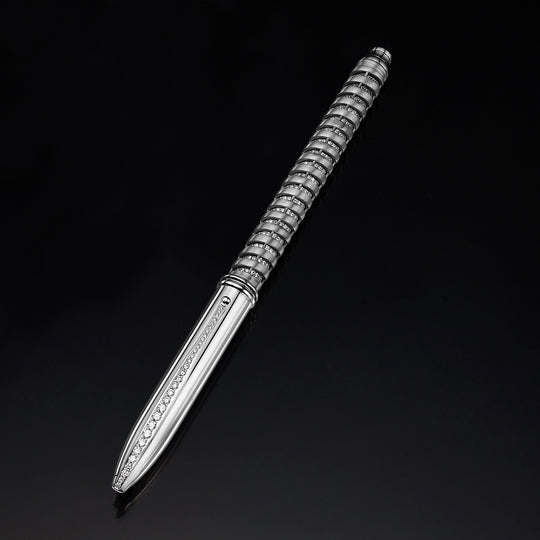Emerald and Diamond Twist Pen