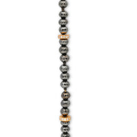 Black Diamond Beaded Bracelet - 28 Carat