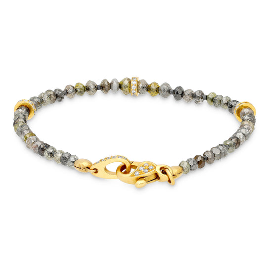 Multicolored Diamond Mix Beaded Bracelet - 22.99