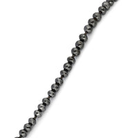 Black Diamond Beaded Bracelet - 35.60 Carat