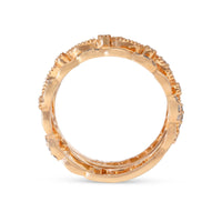 Five Stackable Rings in Rose Gold