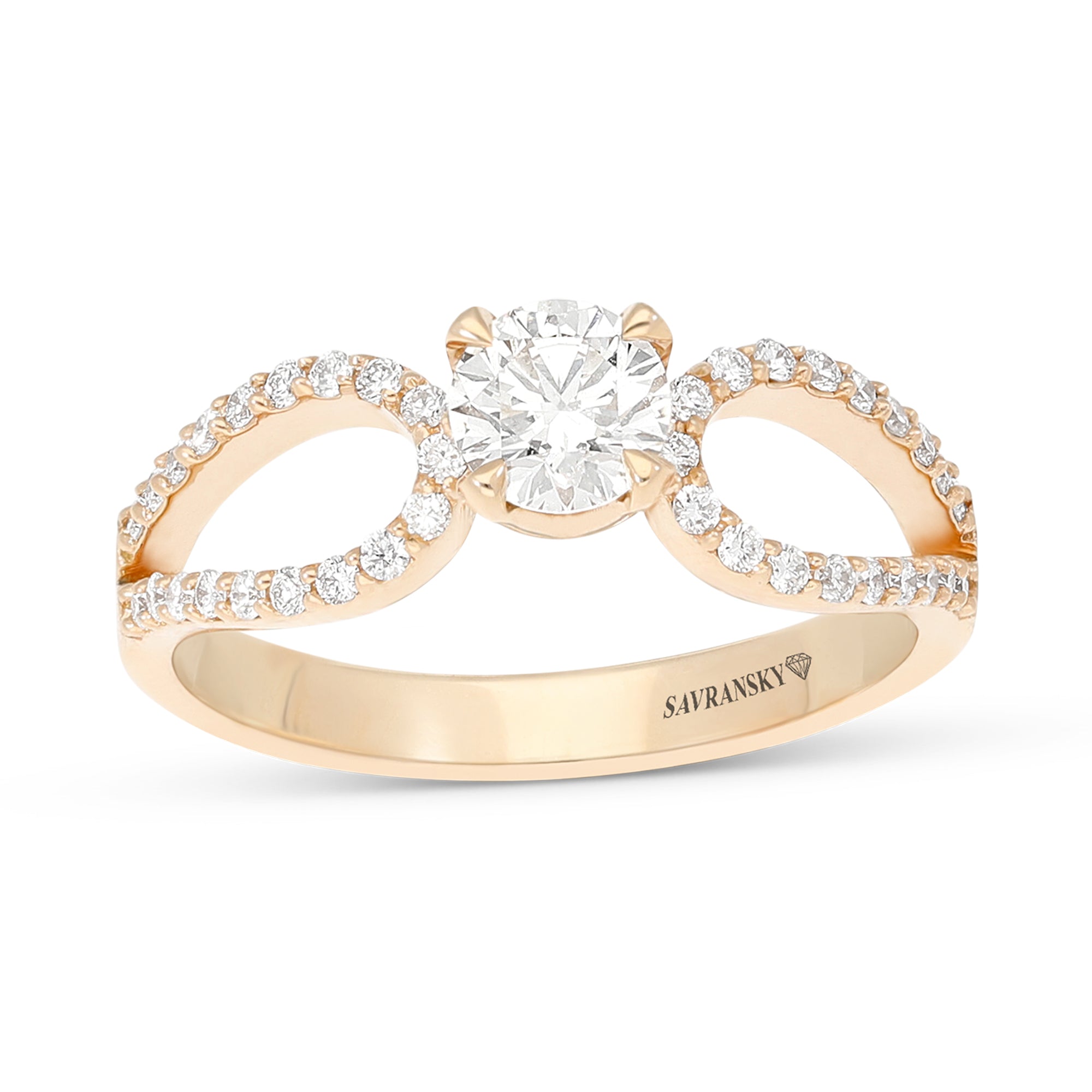 Unique diamond engagement rings By Savransky Private Jeweler