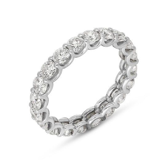 White Gold Eternity Band Ring