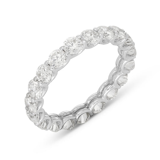 Classic Round Diamond Eternity Band Ring