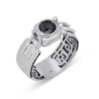 Black Diamond Men's Ring - 1.87 Carat